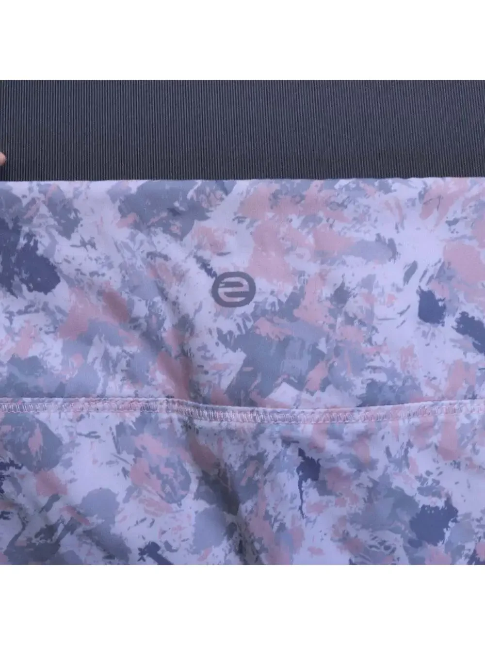 Etonic Tennis Skort Skirt Womens Large Pink Gray Camo Pleated Built-in Shorts